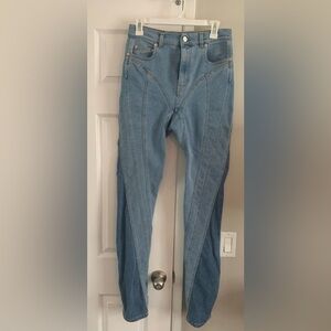 Mugler spiral jeans in size 40